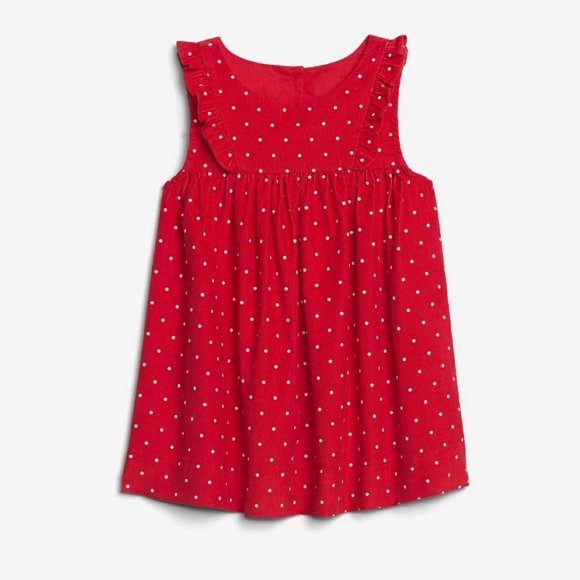 NWT Gap Kids Red Polka Dot Jumper Set - Picture 3 of 6